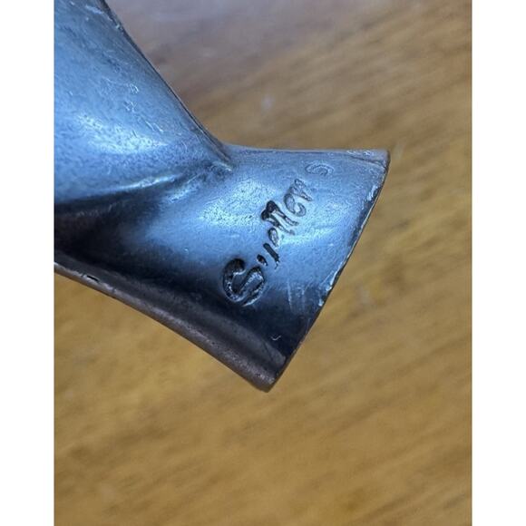 Vintage 1990's Suellen Pewter Angel Figurine 2.5” "Angel of Joy" - Picture 2 of 9